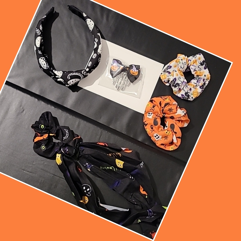 * Halloween 5pc Hair Accessories Set
